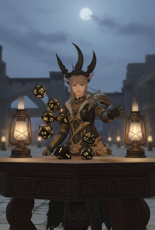 【FF14】コマンド[/dice]と[/random]の違いについて
